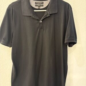 Banana Republic Men's Polo in Black, Luxury Touch Standard Fit